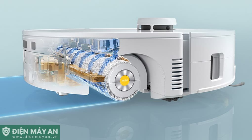 Robot hút bụi lau nhà Roborock QRevo CurV 2 Flow - Trắng